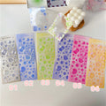 Bubble Stickers Flash Film Bubble Base All-match Phone Shell Photo Decoration Stickers