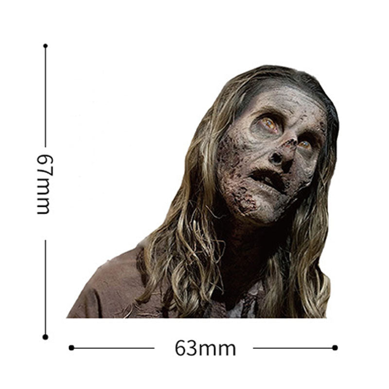 50pcs The Walking Dead Classic American Drama Decorative Graffiti Stickers Water Cup Suitcase Notebook Waterproof Stickers