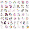 50pcs Unicorn Graffiti Stickers Water Cup Computer Notebook Phone Case Waterproof Stickers Hand Account Stickers