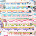 Letter Lovers Washi Fruit Tape Cream Special-Shaped Sticker Roll Hand Account Decoration Material Stickers Collage