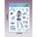 Variety Girl Series Stickers Cute Cold Girl Stickers Diy Hand Account Decoration Material Collage Stickers