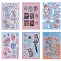 Domi Cartoon Character Sticker DIY Hand Account Journal Decoration Stickers
