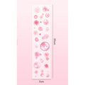 Laser Dream Bubble Sticker Glue Dot hand Account DIY Decoration Material Sticker Girl Heart Bubble Sticker