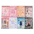 DIY Daily and Prom Character Laser Stickers Hand account Phone Case Stickers