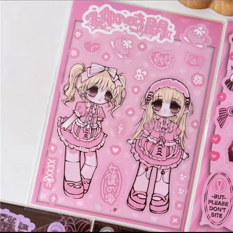 Sweetheart Version Of Shibuya Babes DIY Glue 11/13 Promax/14/12  Phone Case Sticker Mobile Phone Case Finished Product