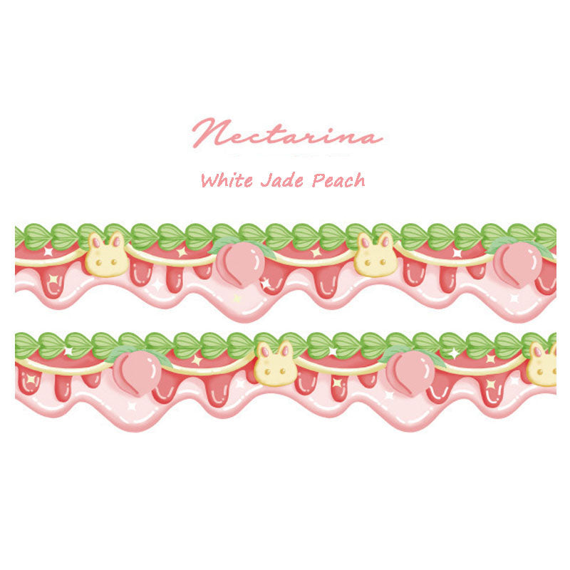 Letter Lovers Washi Fruit Tape Cream Special-Shaped Sticker Roll Hand Account Decoration Material Stickers Collage