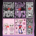 Gothic Lolita Style Character Manservant Maid Harajuku Girl Diy Hand Account Cover  Sticker